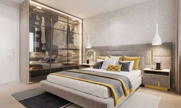 Render of Modern Bedroom