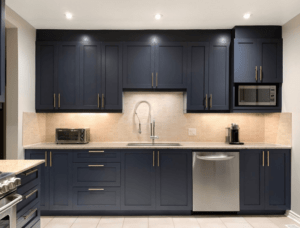 kitchen cabinet project after