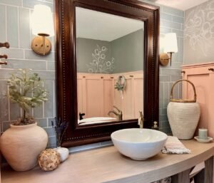 Powder Room Remodel Reveal Thumbnail